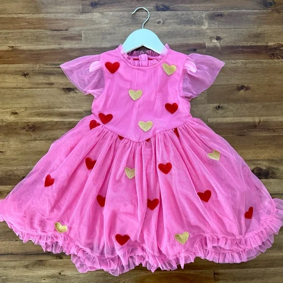 mini boden embroidered dress Girls Sun Dress Floral Embroidered | Blue Sleeveless Dress main image 1